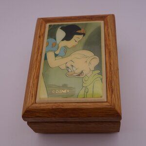 Vintage Disney Snow White and the Seven Dwarfs Graphic Art Tiles Box